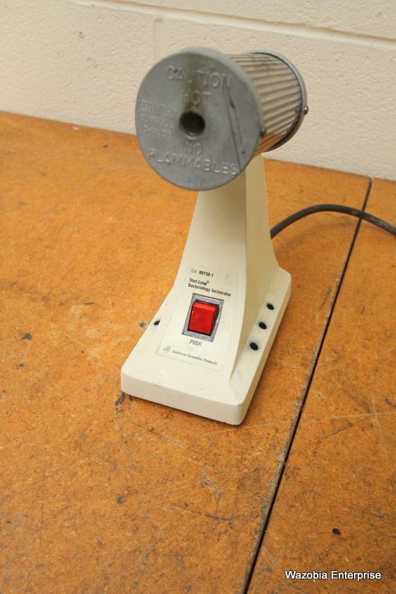 AMERICAN SCIENTIFIC PRODUCTS STERILOOP BACTERIOLOGY INCINERATOR B9750