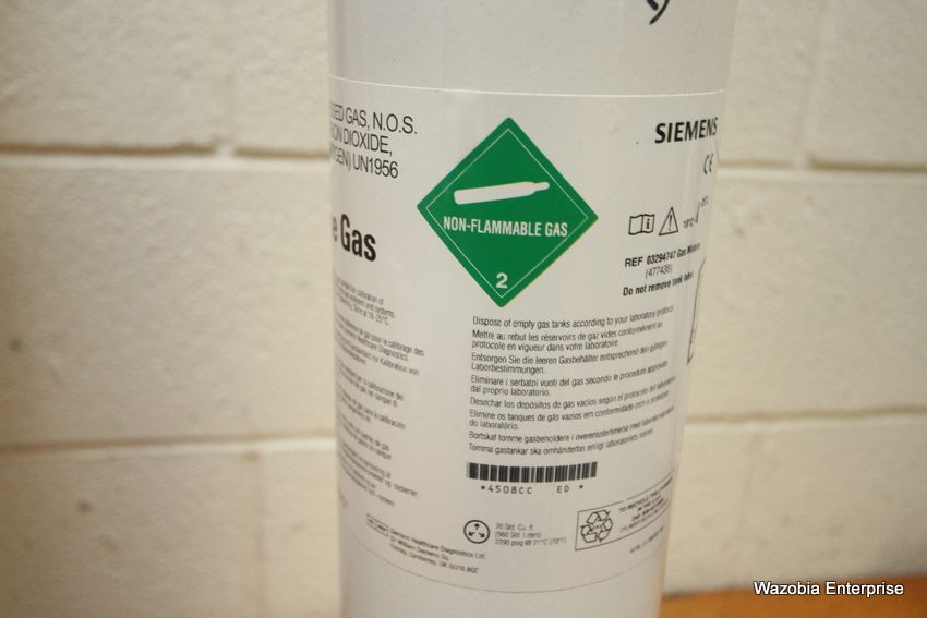SIEMENS SLOPE GAS COMPRESSED GAS N.O.S UN1956 03294747 TANK eBay