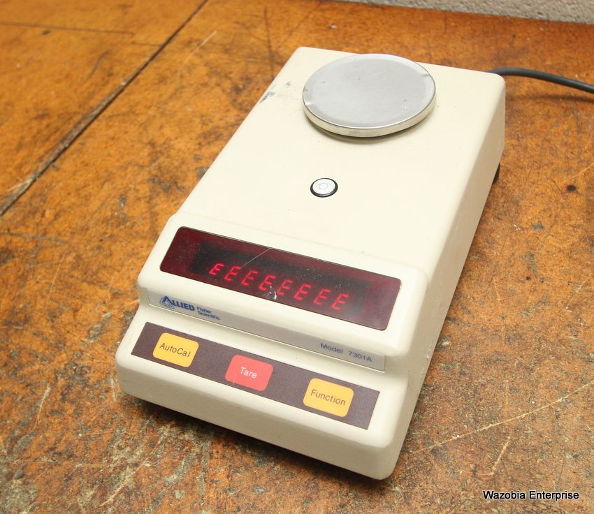 ALLIED FISHER SCIENTIFIC DIGITAL LABORATORY SCALE MODEL 7301A eBay
