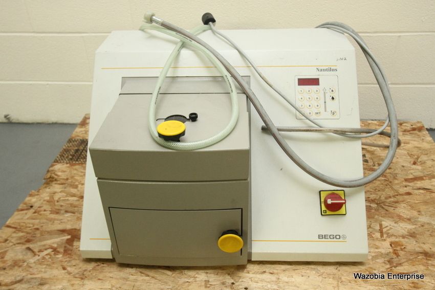 BEGO NAUTILUS T DENTAL VACUUM PRESSURE CASTING MACHINE WITH INDUCTION