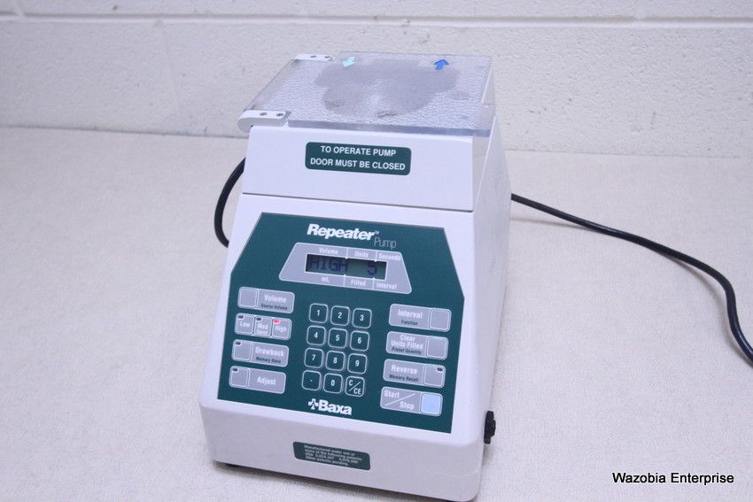 BAXTER BAXA REPEATER PUMP 099 eBay