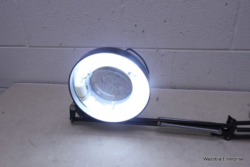 PORTABLE LUMINAIRE MAGNIFIER MAGNIFYING LAMP E78751 WITH DESK CLAMP eBay