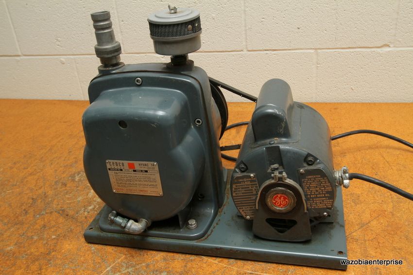 CENCO HYVAC 14 VACUUM PUMP 91705 eBay