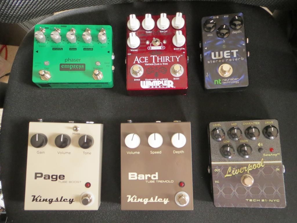 FS Yummy pedals (Kingsley, Empress, Neunaber, Cali, Wampler) FX £ Discussions on theFretBoard