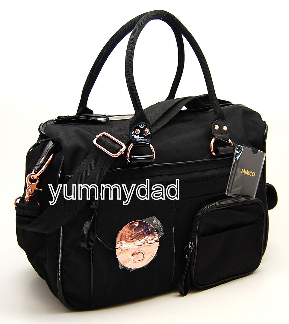 MIMCO LUCID BABY BAG BLACK BNWT RRP249 ZETTA NAPPY BAG BLACK eBay