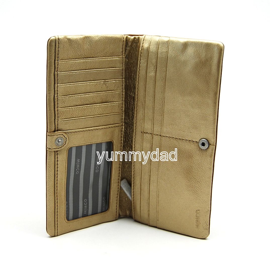 MIMCO MIM WALLET IN COGNAC (LEATHER) BNWT RRP149