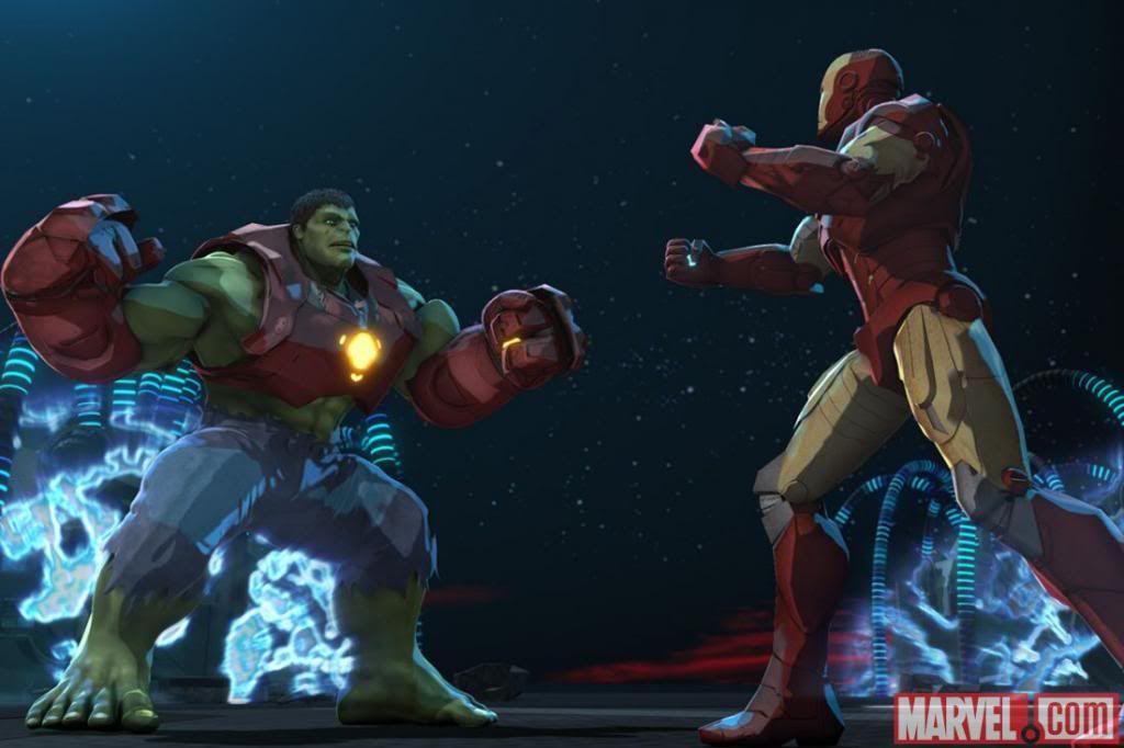 Iron Man and Huk Heroes United