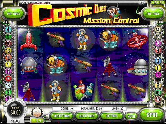 Cosmic Quest - Mission control