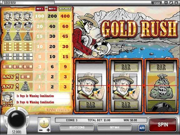 Gold Rush - Rival Gaming