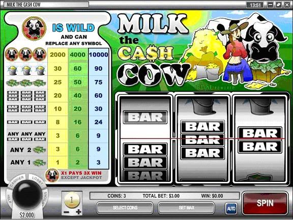 Milk the Cash Cow - Rival Gaming