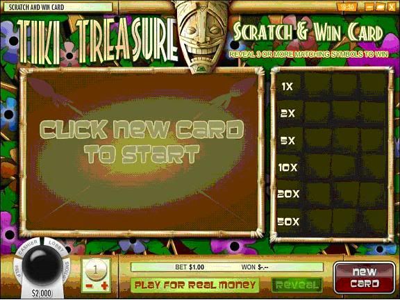 Tiki Treasure - Rival Gaming