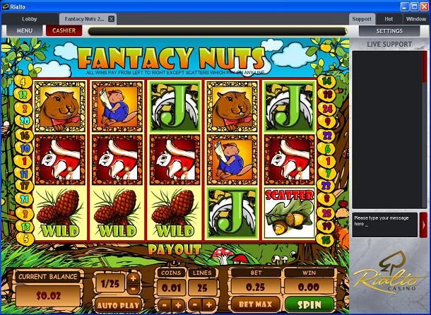FantacyNuts Video Slot Game - TopGame