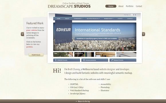 网页设计 界面设计