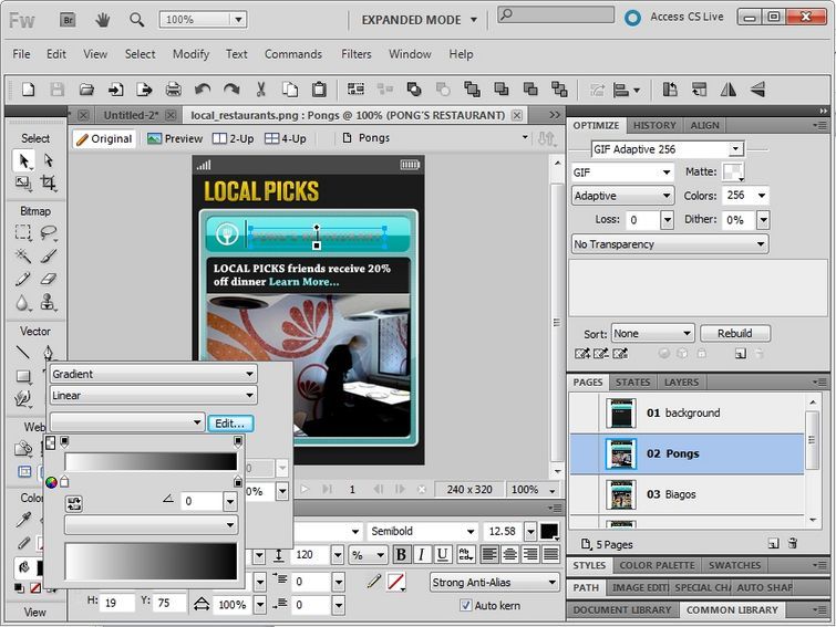 Video Curso Adobe FireWorks Cs5 Español Tutoriales Practicos Facil