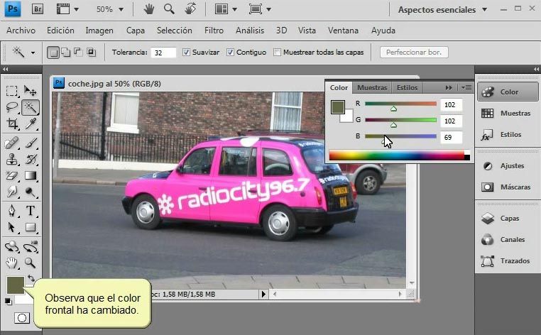 video curso adobe photoshop cs4 el entorno del programa