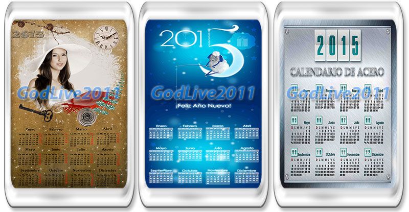 calendarios 2015 psd almanaques para la pared