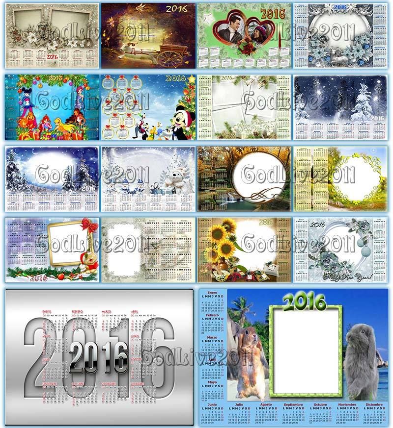 calendario 2016 con festivos para colombia