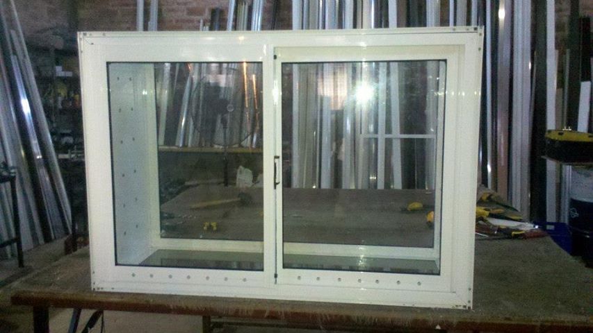 ventanales aluminio planos diseños carpinteria