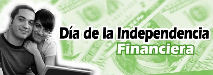 Dia de la independencia financiera, libertad financiera