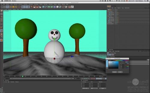 curso en vídeo cinema 4d