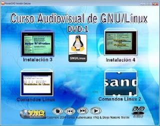 curso audiovisula de gnu linux espa?ol
