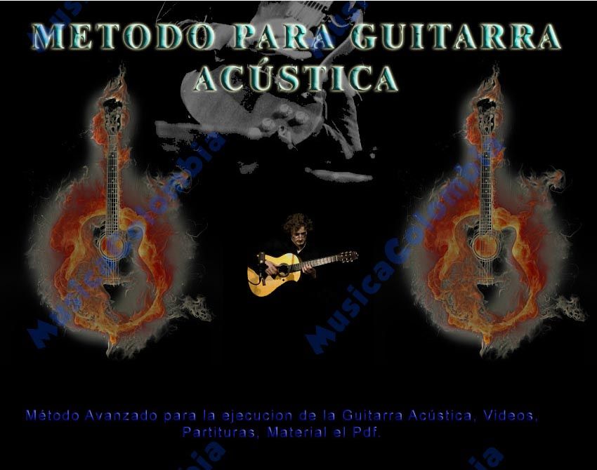 Aprende a Ticar guitarra Acustica, Metodo de Guitarra Acustica