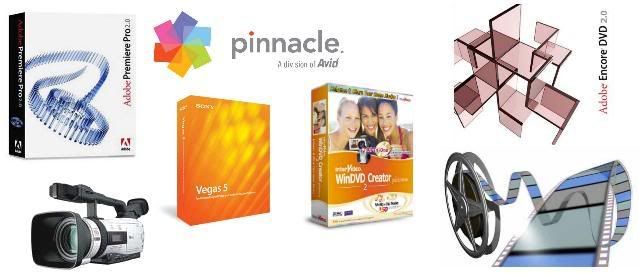 adobe premiere pinnacle sony vegas win dvd creator encore dvd