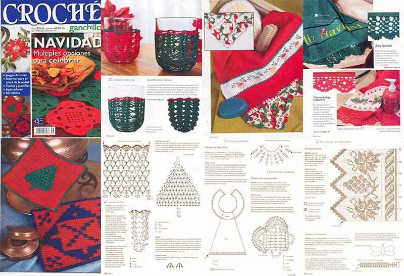 crochet navidad revistas navideñas manualidades