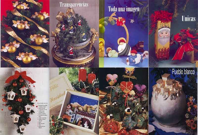 Navidad Manualidades proyectos navideños navidad paso a paso revistas