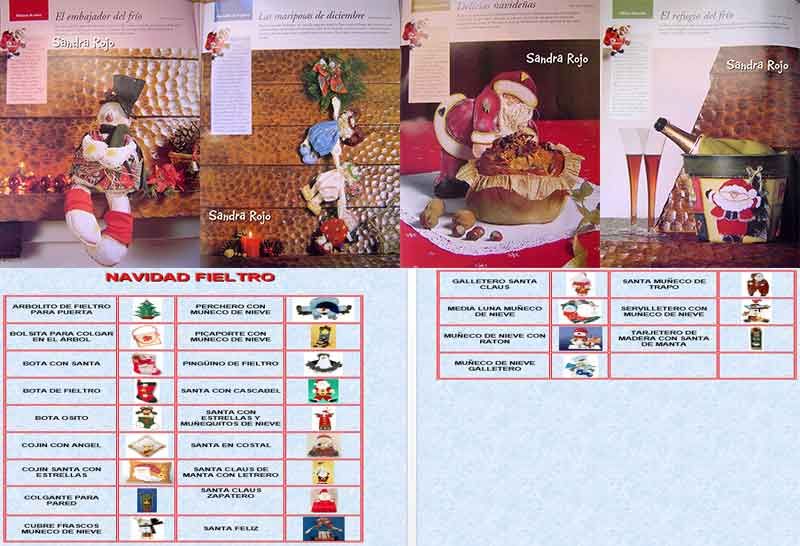 Navidad Con Fieltro paso a paso manualidades navideñas con fieltro decoracion
