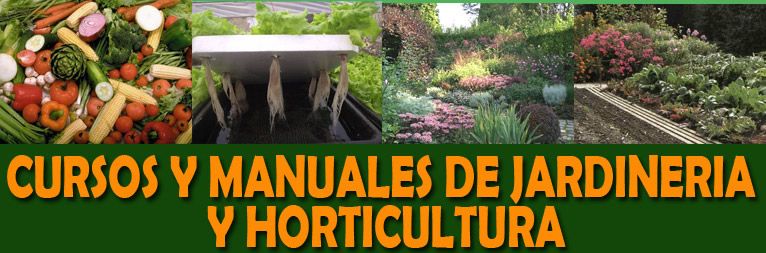 cursos y mnaules horticultura hidroponia jardineria