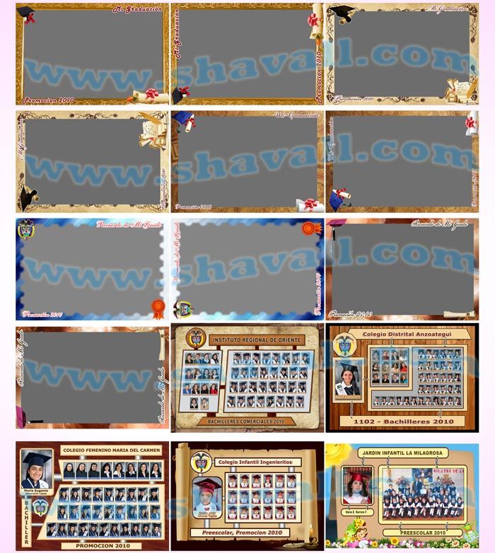 mosaicos grados