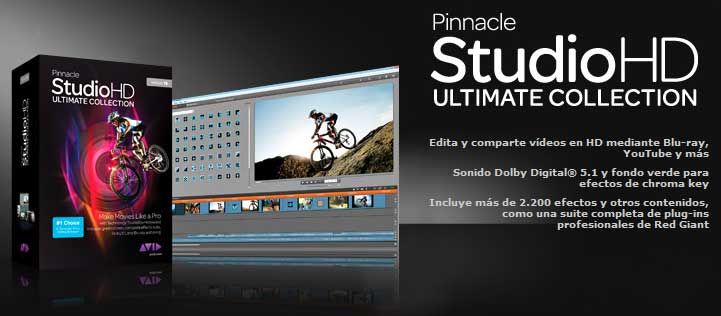 Pinnacle Studio 16 Ultimate HD español Multilenguaje