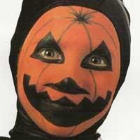 maquillaje infantil calabaza