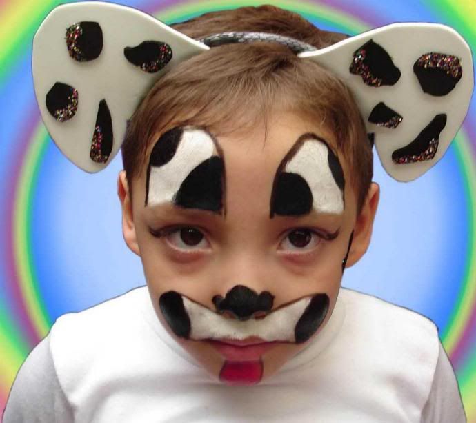 maquillaje artistico infantil paso  a paso