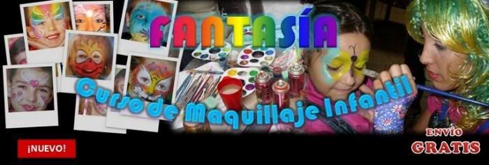 Curso de Maquillaje Infantil pinta caritas