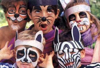Manual Paso a Paso Halloween maquillaje niños