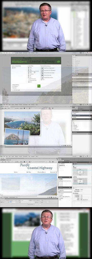 Adobe Dreamweaver CC: Aprende en video