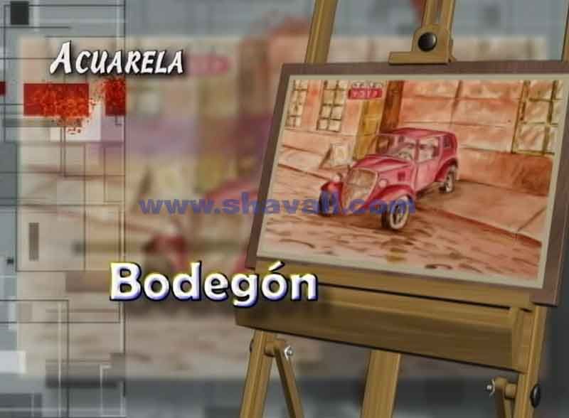 aprender a pintar con acuarela bodegón