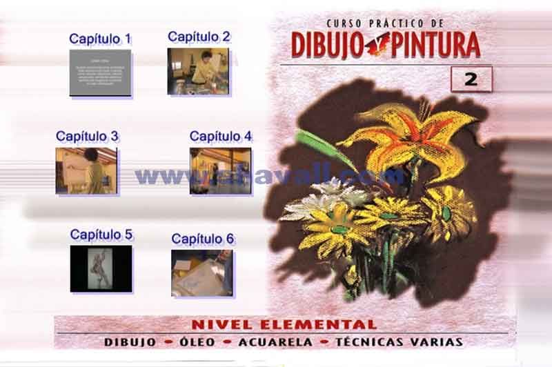 curso práctico de dibujo y pintura dvd 2 el pastel dibujo óleo acuarela