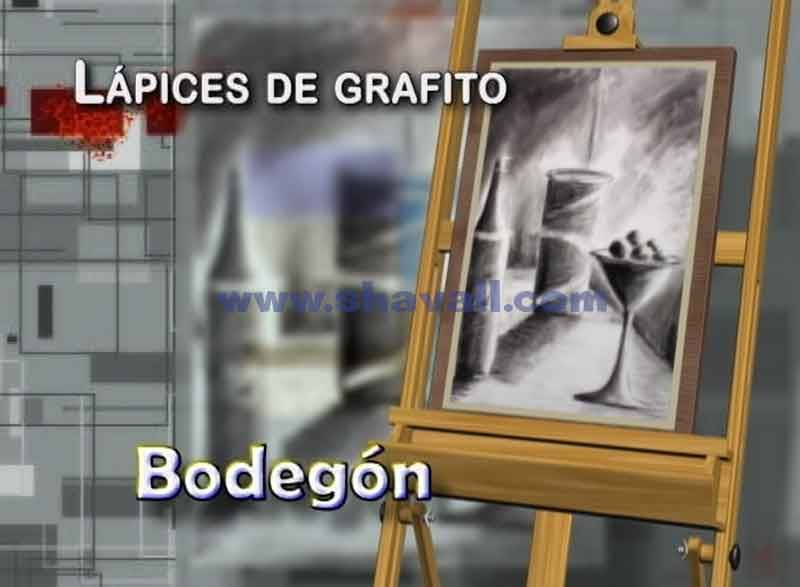 aprender a pintar con lápices de grafito bodegón