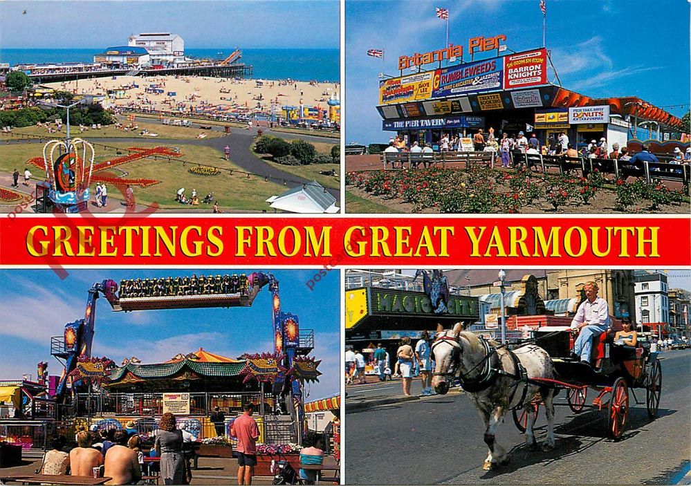 Postcard Great Yarmouth (Multiview) eBay