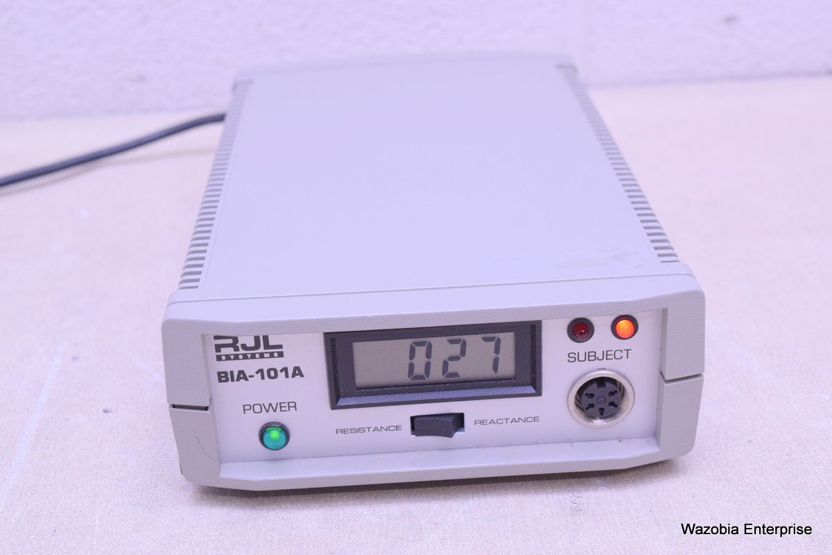 RJL SYSTEMS BIA101A BODY COMPOSITION ANALYZER — Wazobia Enterprise