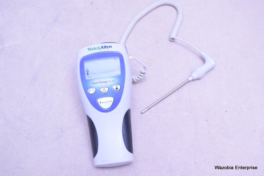 WELCH ALLYN SURETEMP PLUS DIGITAL THERMOMETER 692 ORAL PROBE HANDHELD