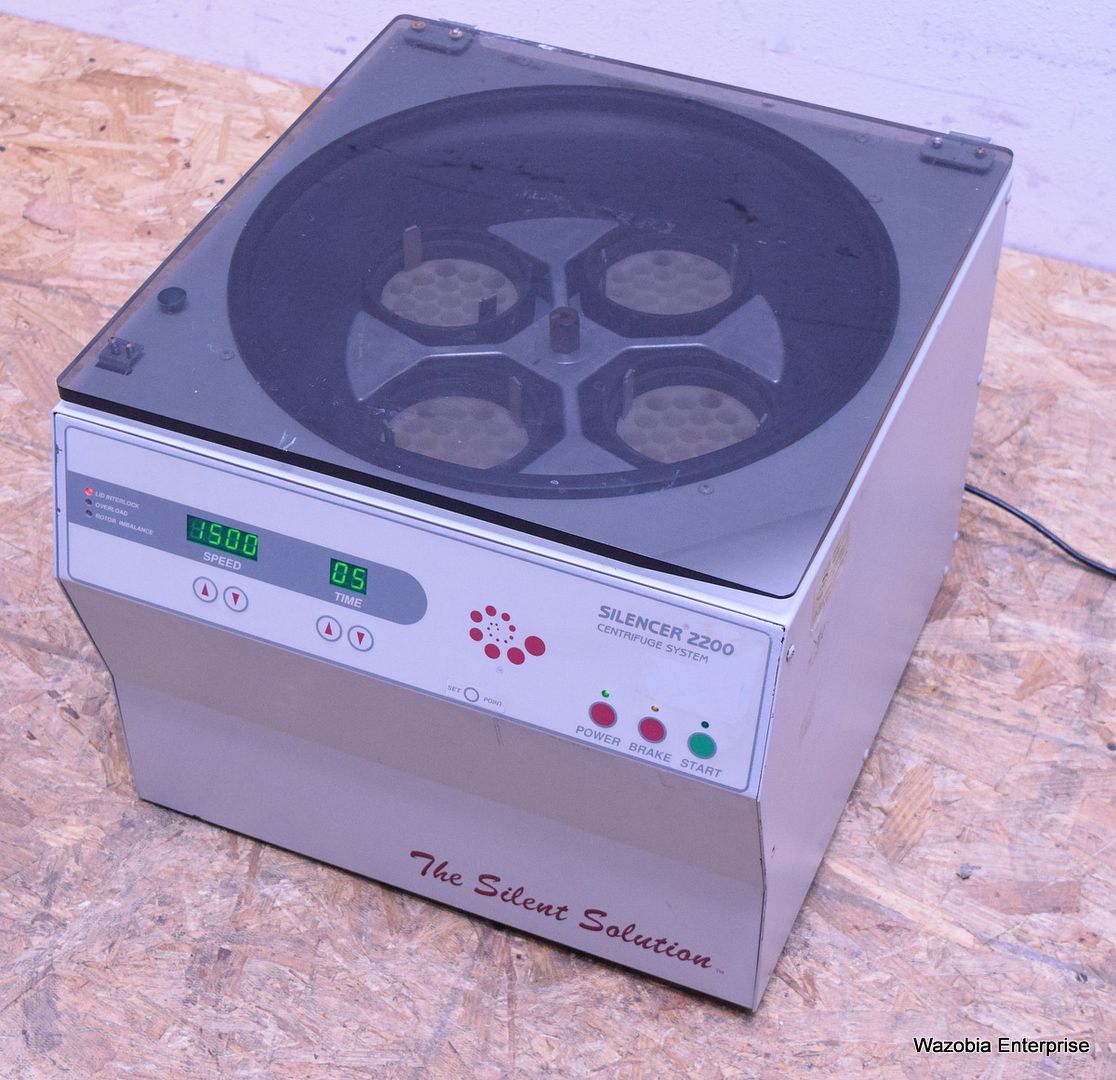 THE SILENT SOLUTION SILENCER 2200 CENTRIFUGE SYSTEM MODEL S2200 eBay