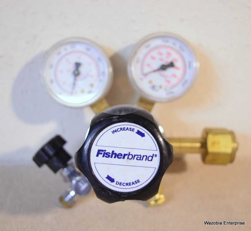 FISHERBRAND COMPRESSED GAS REGULATOR 105721W eBay