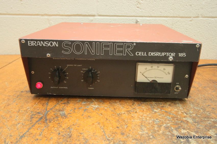 branson sonifier cell disruptor b15 manual