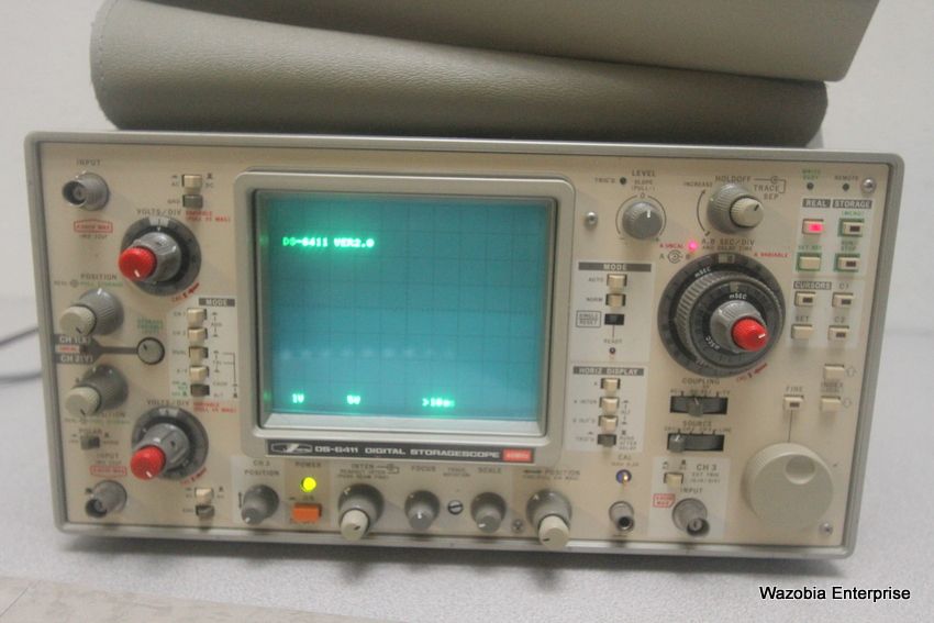 Iwatsu Os-6411 Digital Storagescope 40 Mhz — Wazobia Enterprise