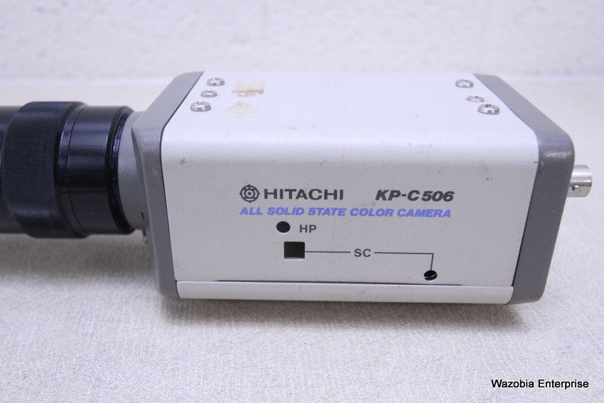 HITACHI ALL SOLID STATE CAMERA COLOR CAMERA KPC506 eBay