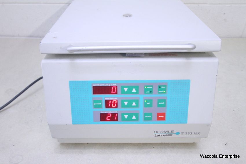 Labnet Hermle Z 233 Mk Refrigerated Centrifuge — Wazobia Enterprise